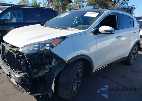 2020 Kia Sportage Sx Turbo из США, поврежденный, VIN KNDPR3A68L7693579